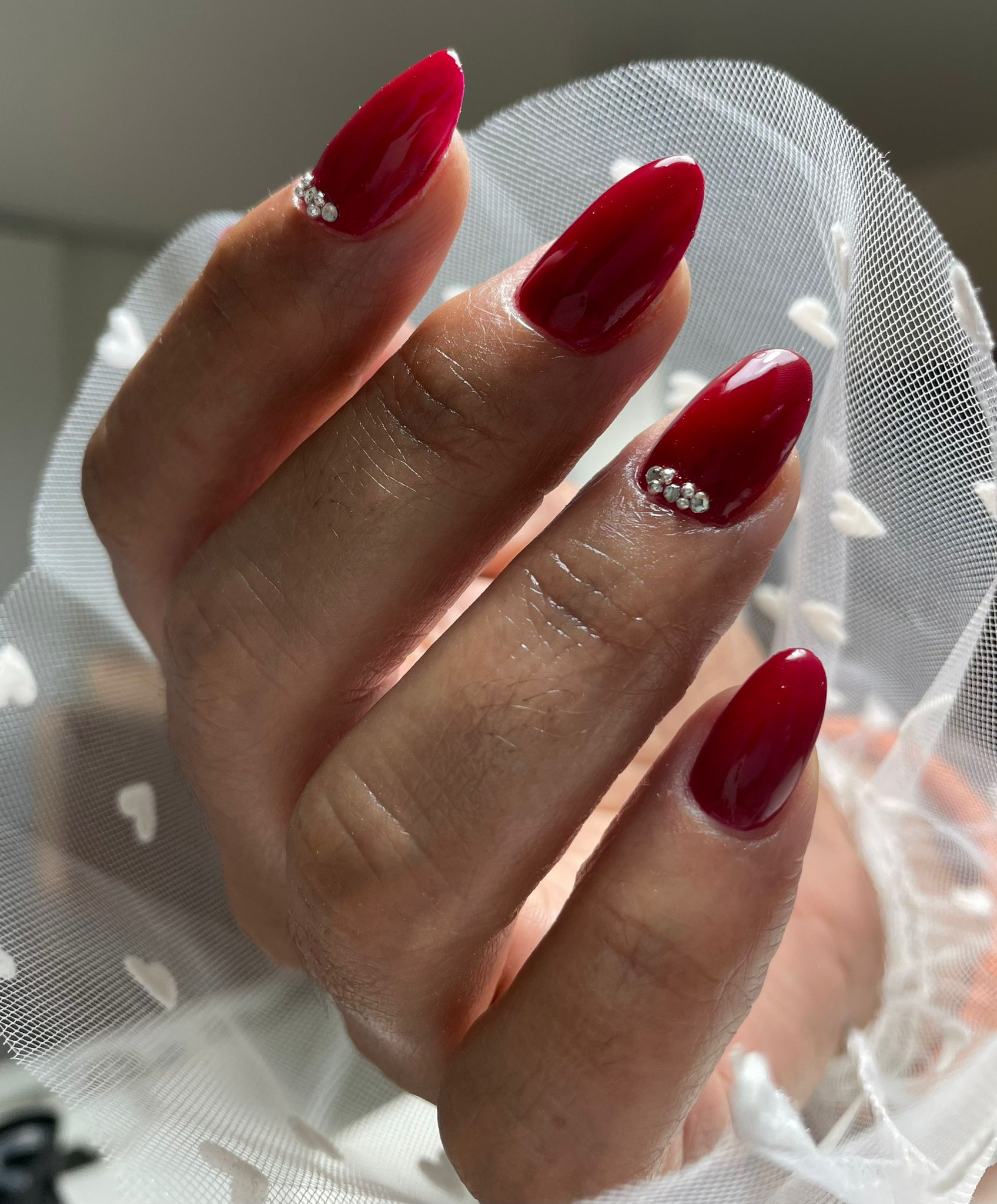 Rode nagels